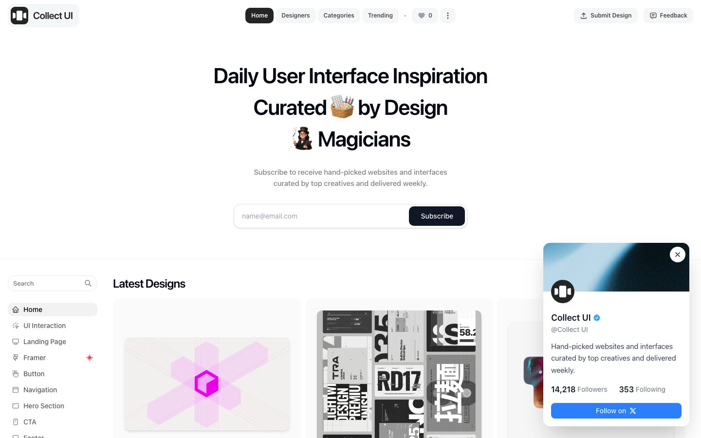 Collect UI