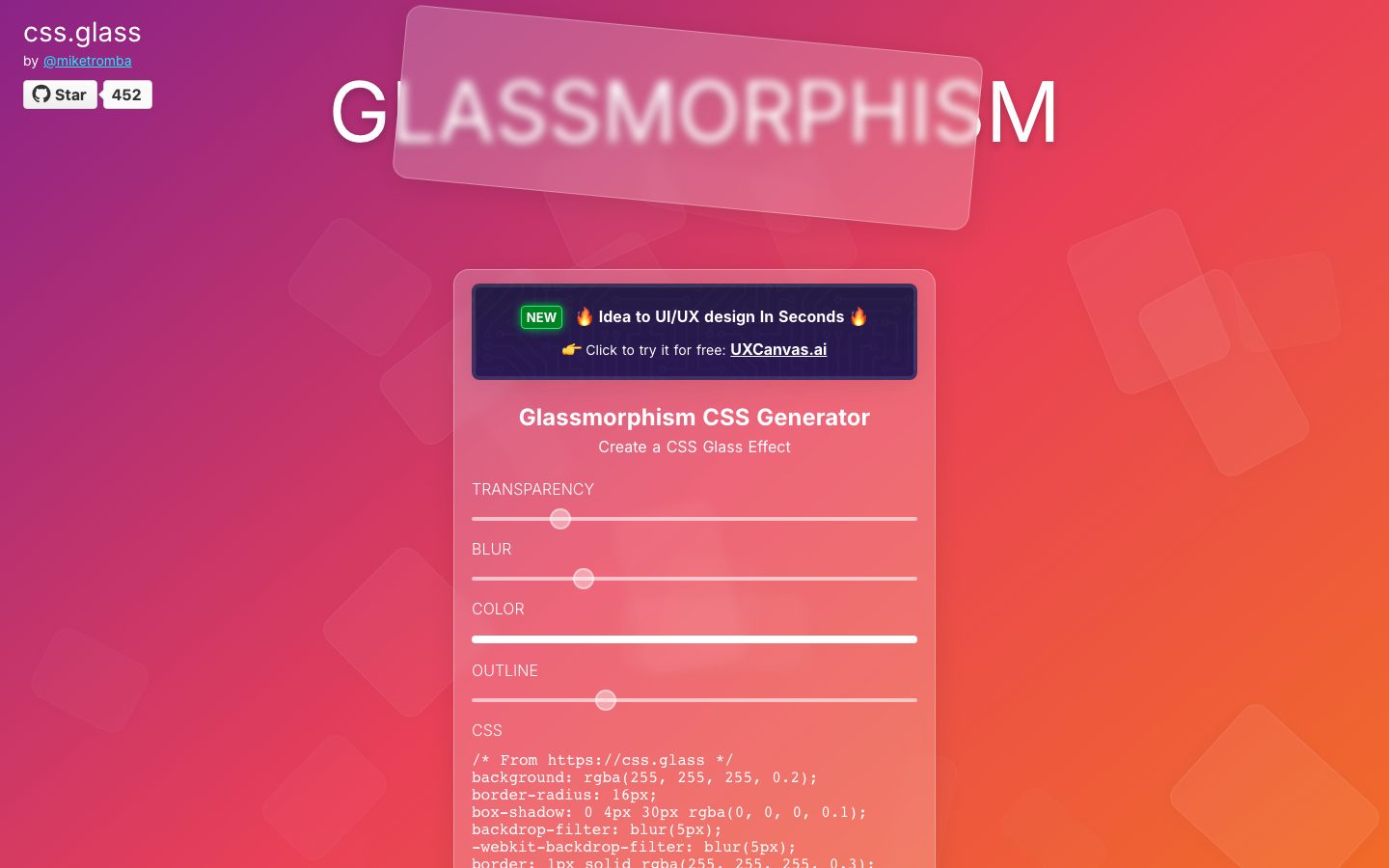 css.glass