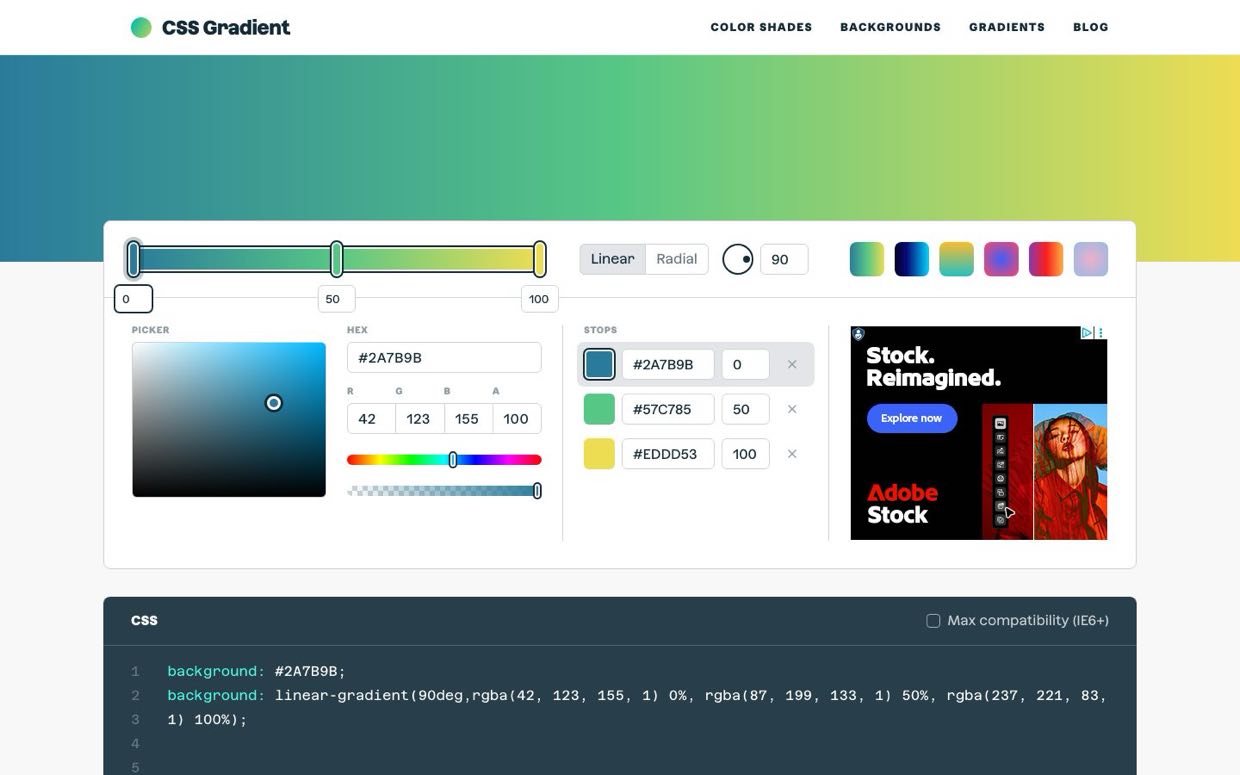 CSS Gradient