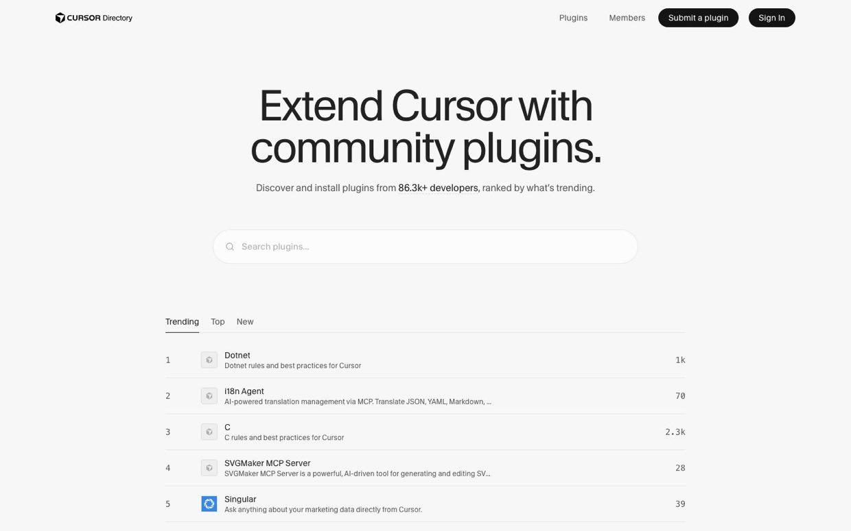 Cursor Directory