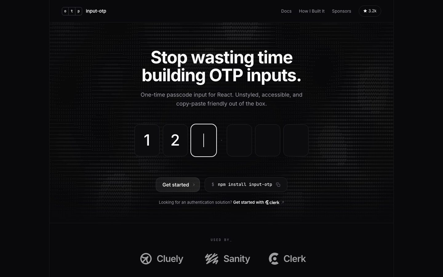 Input OTP