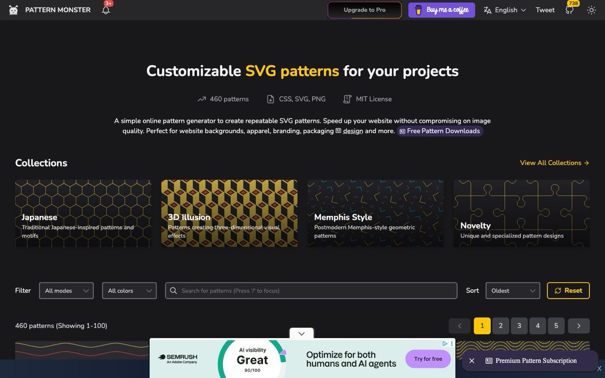 Pattern Monster