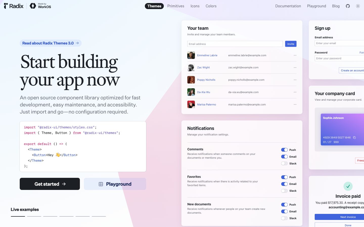 Radix UI