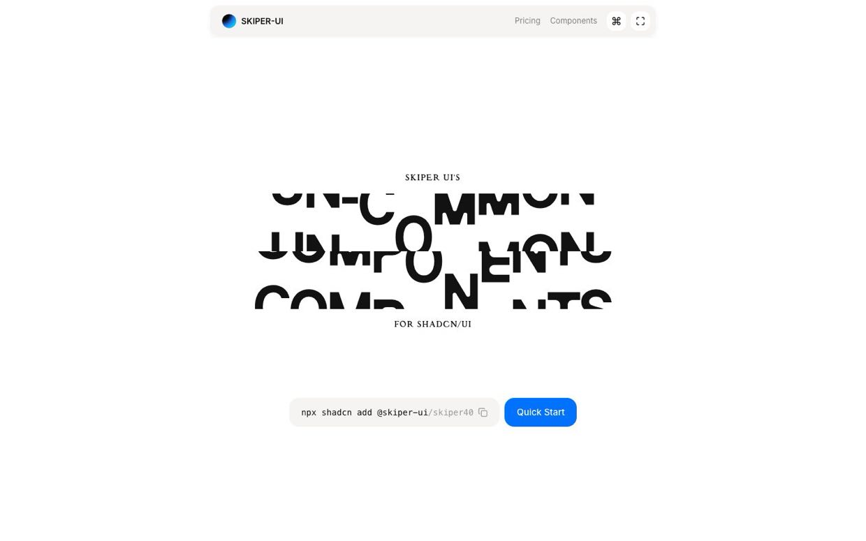 Skiper UI
