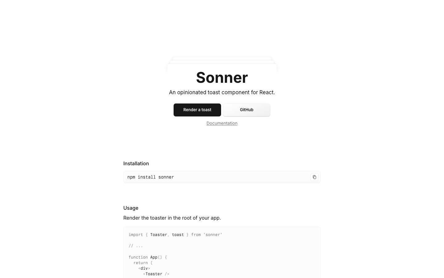 Sonner