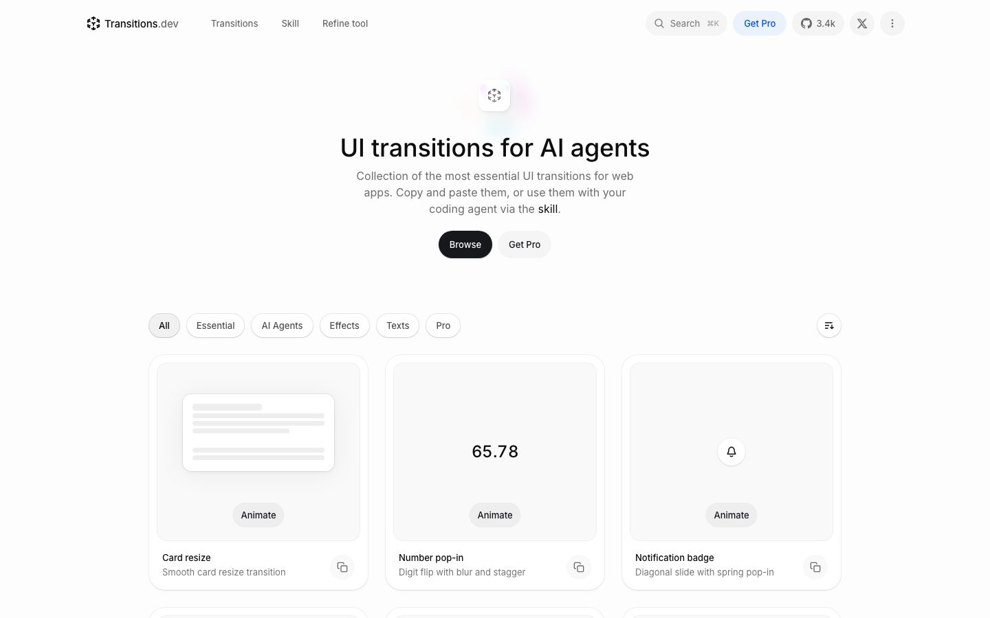 Transitions.dev